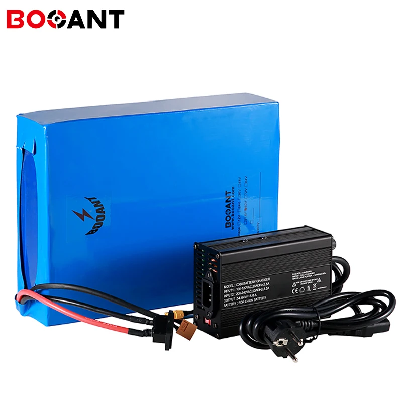 60 V Перезаряжаемые литий Батарея 60 V 20Ah для 800 W 1000 W 1500 W велосипед с электродвигателем Батарея 60 V с 5A Зарядное устройство