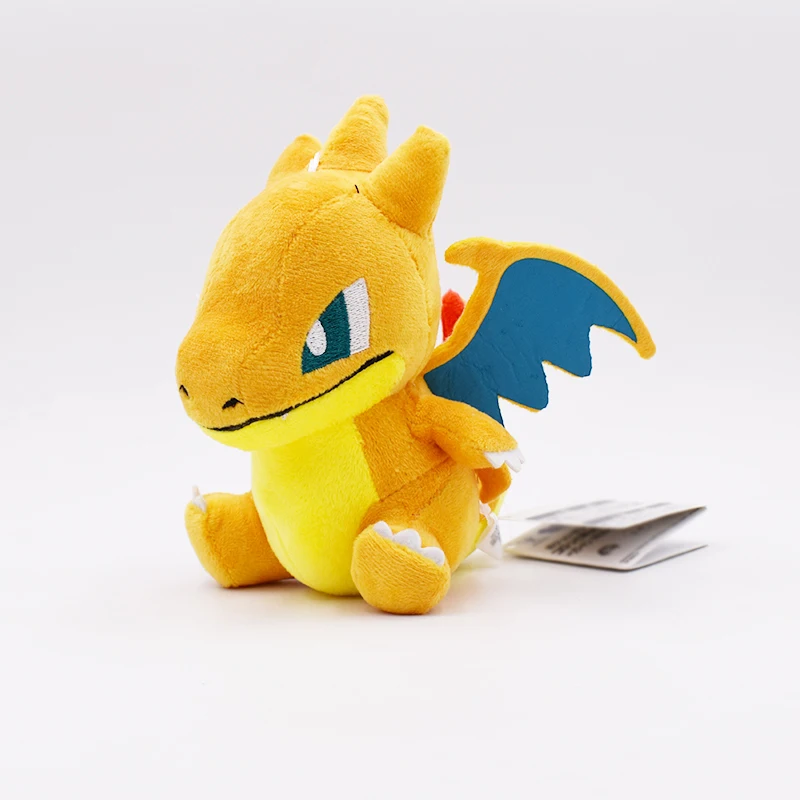 Anime 5 Style Charizard Catoon Plush Toys Doll Charizards Center Mega Evolution Soft Stuffed Animal Children Dolls Gift