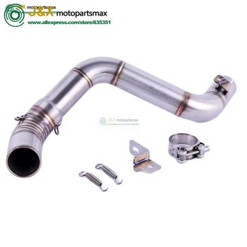 

Motorcycle Exhaust middle pipe Round Muffler for KTM125 KTM200 KTM250 KTM390 DUKE125 DUKE200 DUKE250 DUKE390 2012~2016 Slip On