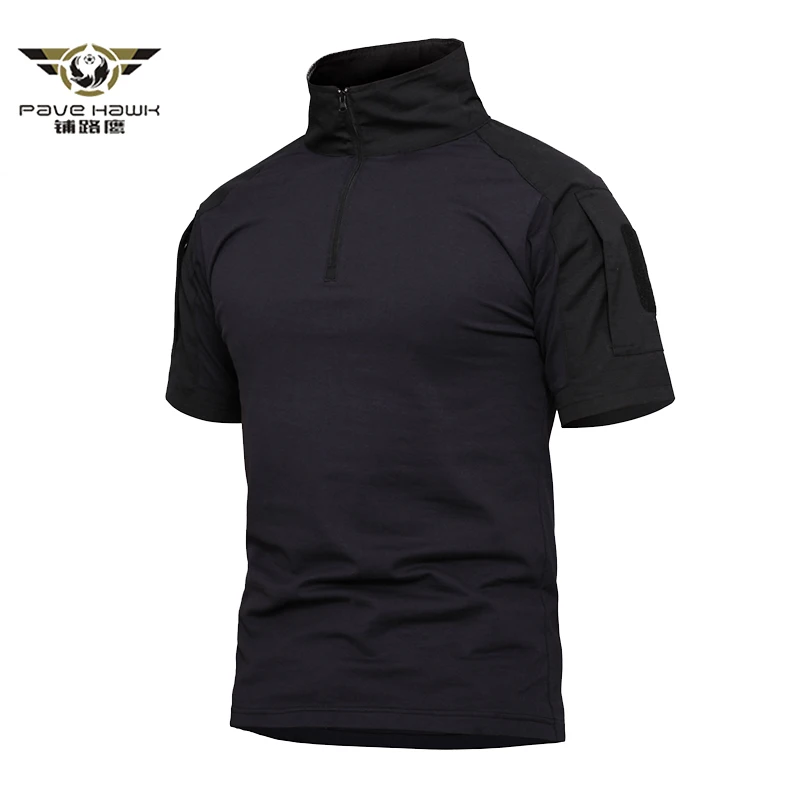 

Assault Camouflage Tactical Polo Shirts Men Short Sleeve US Army Frog Combat Shirt Summer Multicam Military Tee Shirts 3XL 4XL