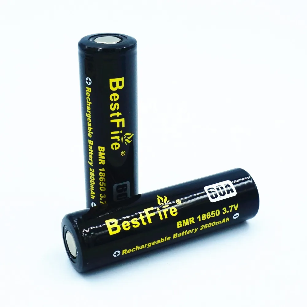 12 шт. Bestfire 18650 батарея 2600 мАч 60A3. 7 в литий ионная аккумуляторная для Eleaf Vapor Storm SMOK IJOY