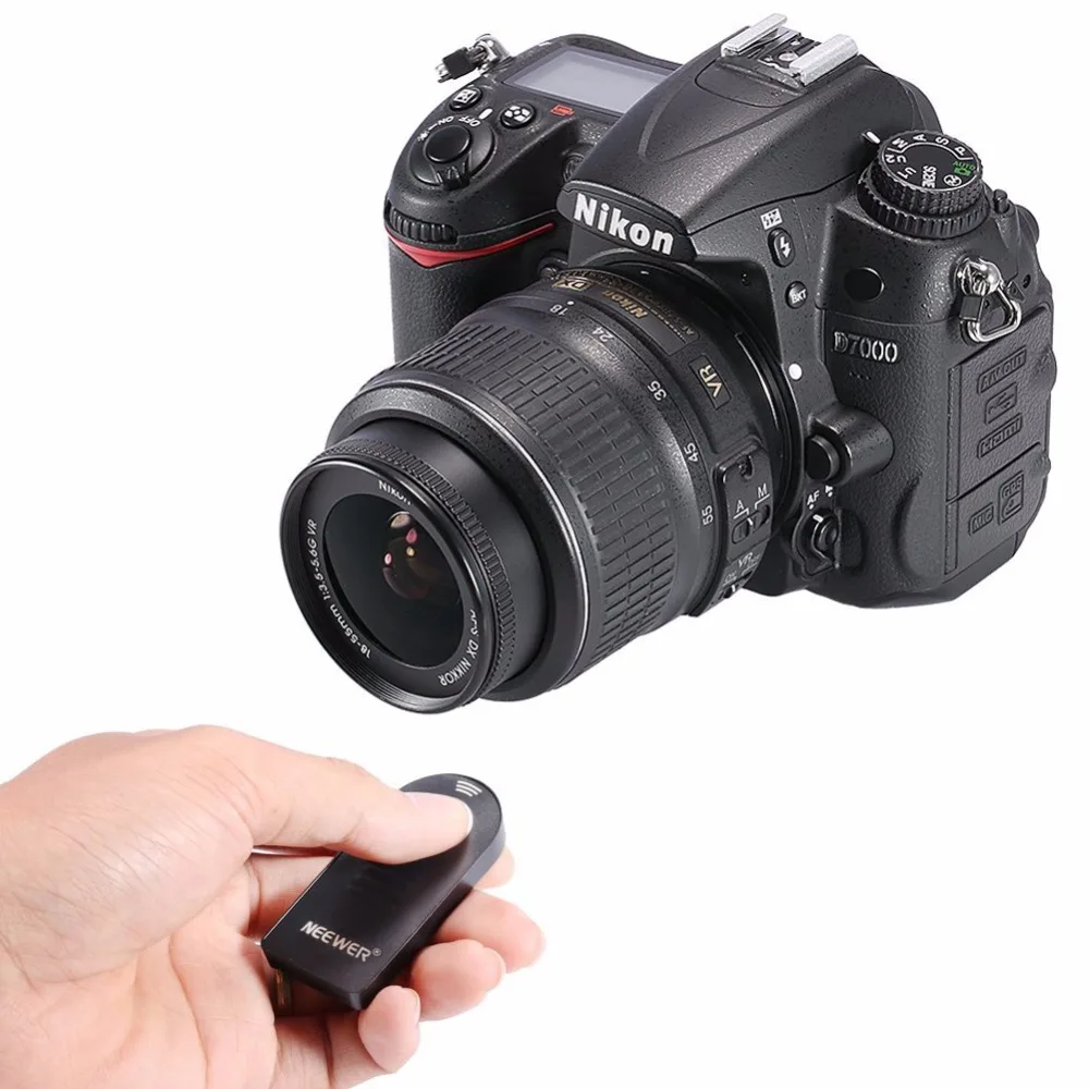 Neewer Infrared IR Wireless Remote Controller for Nikon D5500 D7100 D3300 D5100 D7000 D60 D80 D90 /CoolPix P7800 P7000 P7100 N65 N75 8400 8800/Nikon J1/1 J2/1 V1 V2 V3 Cameras 
