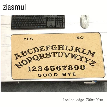 

ouija board mouse pad 700x400x2mm mats High-end Computer mouse mat gaming accessories locked edge mousepad keyboard games gamer