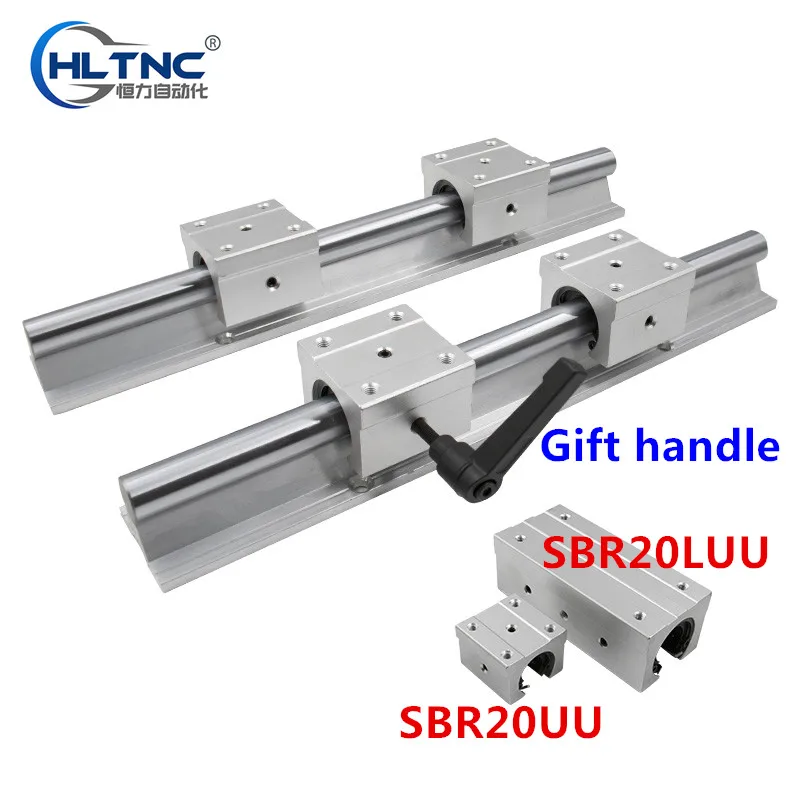 4pc SBR16 BLOCK 2X SBR16 1500mm bracket Linear RAIL aluminum cylinder support