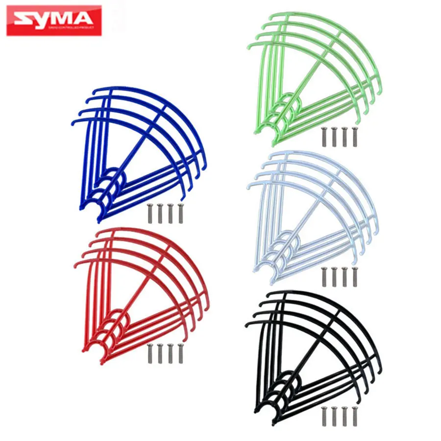 4Pcs/Set Syma RC Quadcopter Blades Protection Frame Guard Spare PartsFor X5 X5C X5S X5SC X5SW Propeller Protectors Accessories for syma x8c x8w rc quadcopter spare part blade propeller protection frame protector bumper 4pcs free shipping