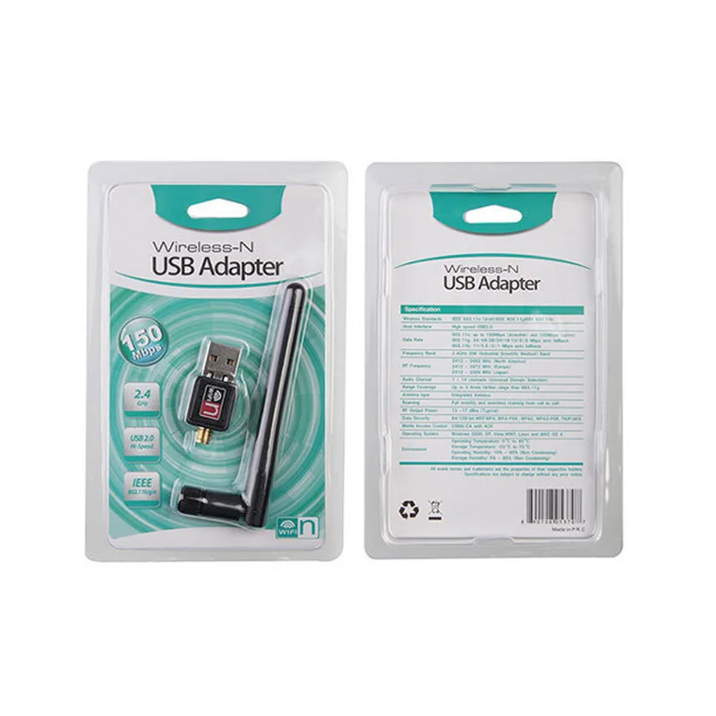 T Gtexnik беспроводной адаптер Usb Rceiver передатчик USB ключ для компьютера 150 Мбит/с Wifi