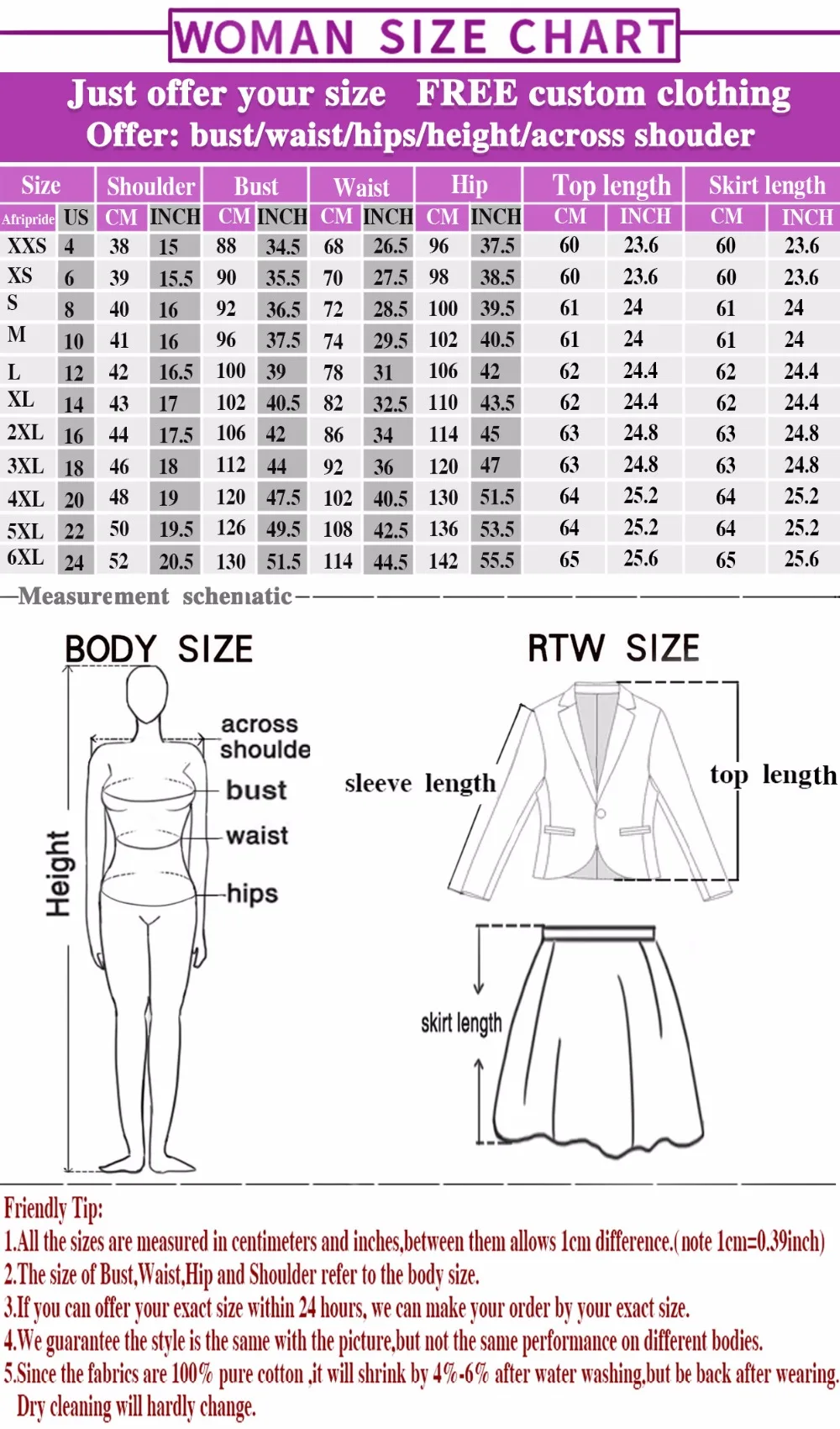 Afripride, Африканский костюм из 2 предметов с юбкой для женщин, хлопок, на заказ, обычный блейзер+ юбка до колен, Женский костюм A722613