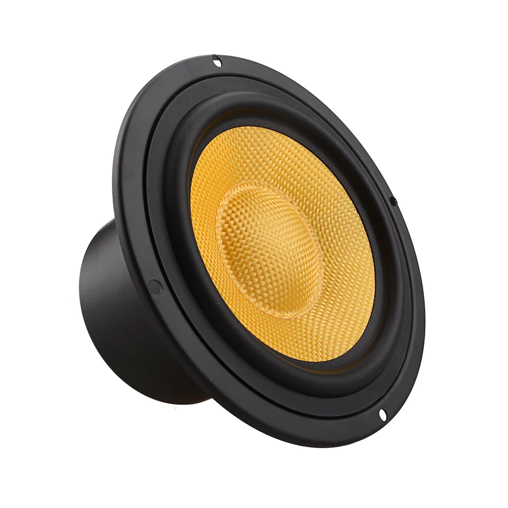 AIYIMA 1Pcs 5.25 Inch Audio Speaker 4 8 Ohm 100W Mid Bass Speaker Column Woofer Fiberglass Cone Home Theater For Bookshelf DIY Audio Speakers Bookshelf Speakers