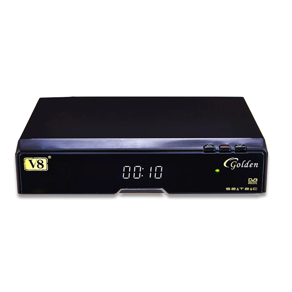V8 Golden DVB S2 T2 IPTV Full HD Freesat V8 Super receiver TV Box