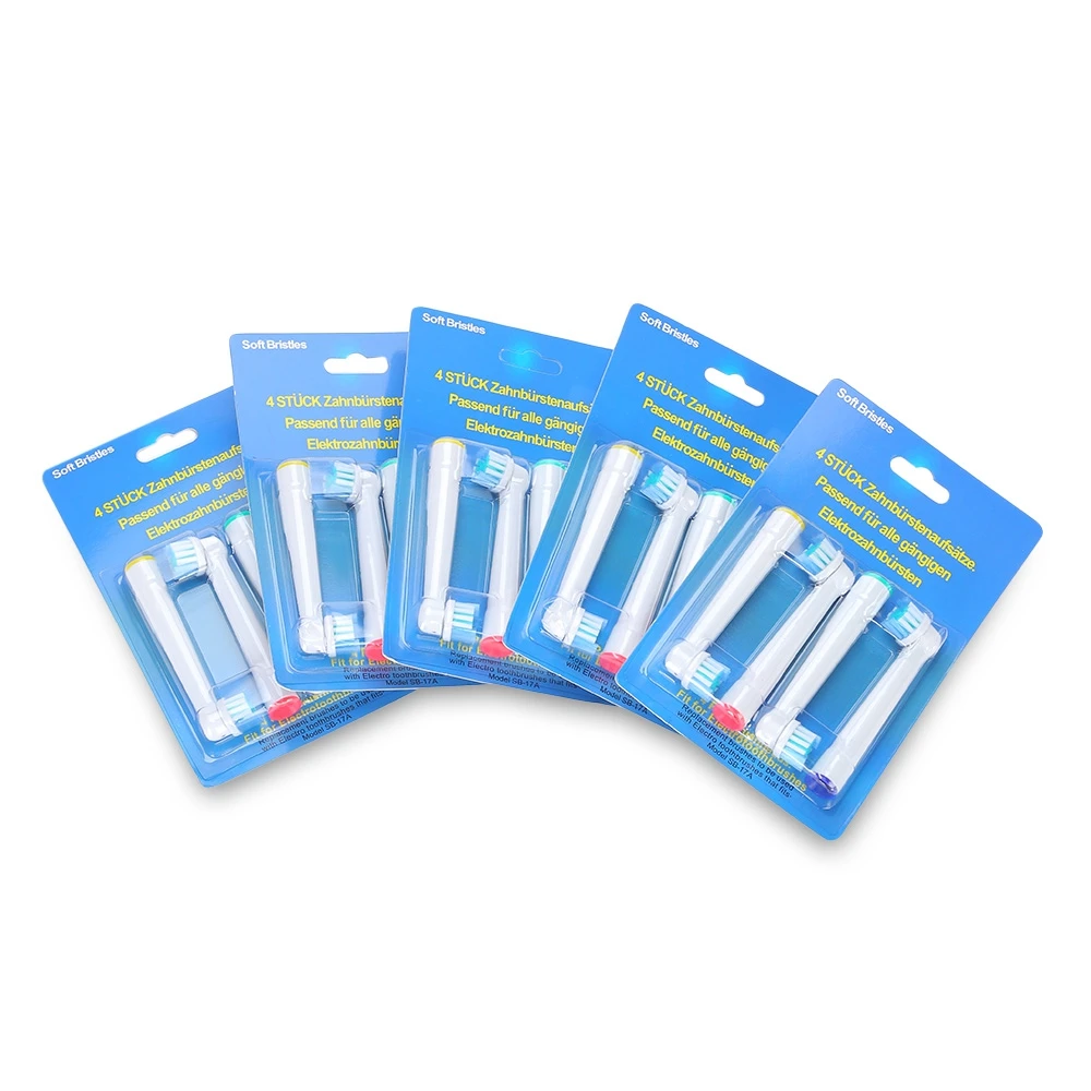 

20PCS Electric Toothbrush Heads Replacement For Braun Oral B Soft Bristle,Vitality Dual Clean/Professionalcare Smartseries
