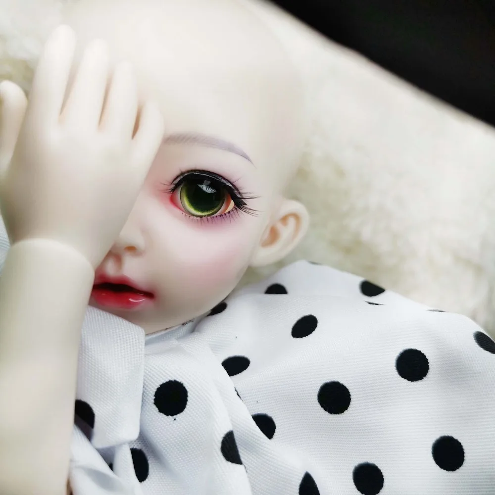 Акриловый 3d глаз для 1/3 1/4 1/6 sd ms doll ручной работы с расширением зрачка цвет темно