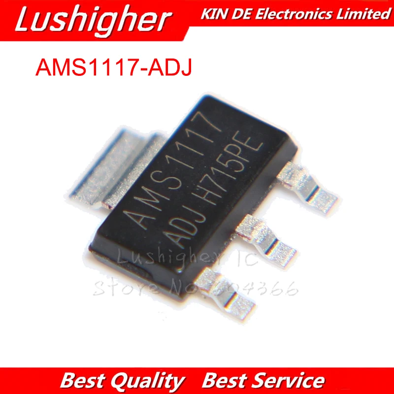 100PCS AMS1117 ADJ AMS1117 ADJ SOT223 AMS1117 ADJ SOT 223 New original ...