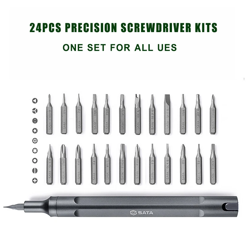 

25 pcs Pen Screwdriver Kits Mini Aluminum Pen Screw Driver Screwdriver Set Repair Tools Kit for Cell Phone Hand tool