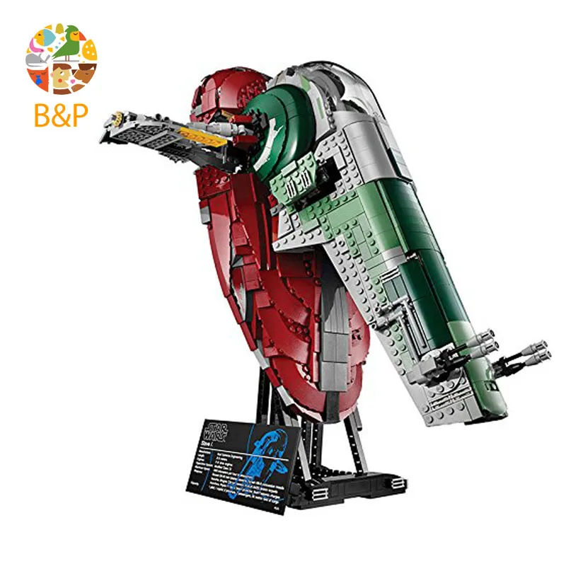 

lepin Legoing 75060 2067pcs star series wars The UCS Slave Slave NO.1 Building Blocks Brick Educational Toys For Children 05037