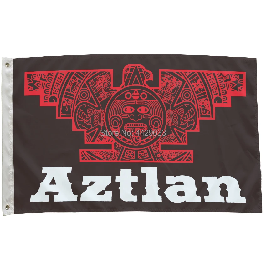 

3FTx5FT Aztlan Huelga Bird Flag Decorative Flags Banners