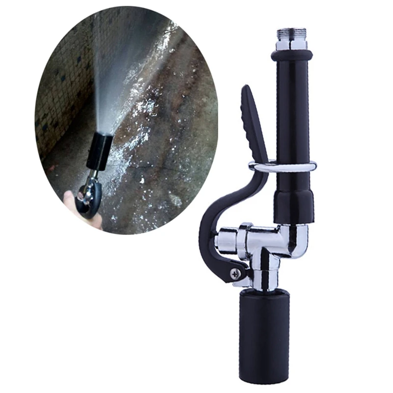 Pre-Rinse Sprayer Commercial Faucet Pull-Out Kitchen Hand Shower Head Dishwasher Pre-Rinse Floor Washer High Pressure Water Ta Pre-Rinse Sprayer Commercial Faucet Pull-Out Kitchen Hand Shower Head Dishwasher Pre-Rinse Floor Washer High Pressure Water Ta