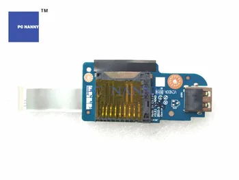 

PC NANNY Card reader USB port board w/ Cable For Lenovo ThinkPad Edge E431 VILE1 NS-A043 Series WORKS