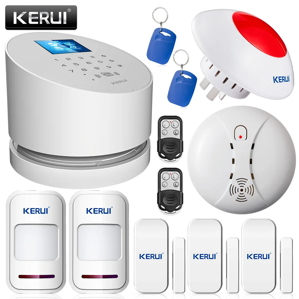 8 groups scheduling Arm/Disarm WIFI wireless network gsm pstn home