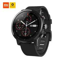 Глобальная английская версия Xiaomi Huami AMAZFIT Stratos 2 gps спортивные умные часы 5ATM водостойкий плавательный Смарт-часы для прогулок