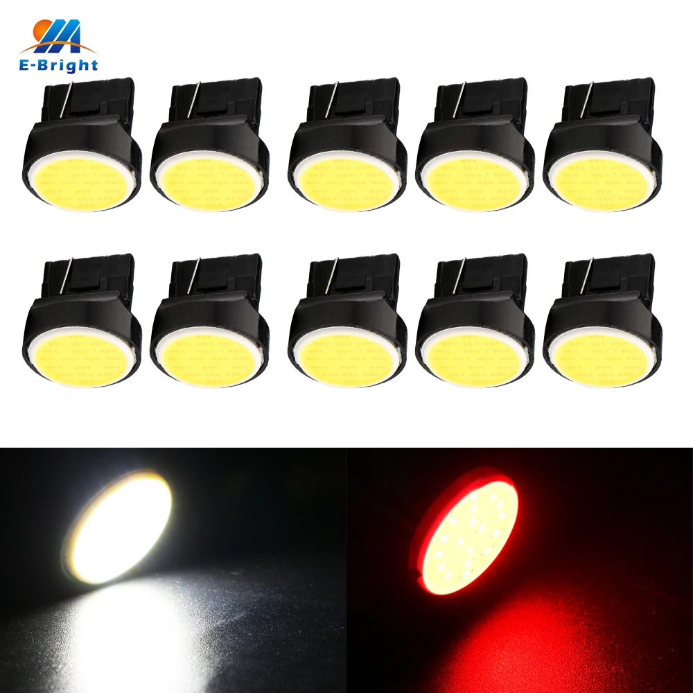 

Car Styling! 10 PCS T20 7440 COB 18 SMD 18 Led Auto 180LM COB Chips Car Signal Reverse Led White Red Amber 12V 7441 992