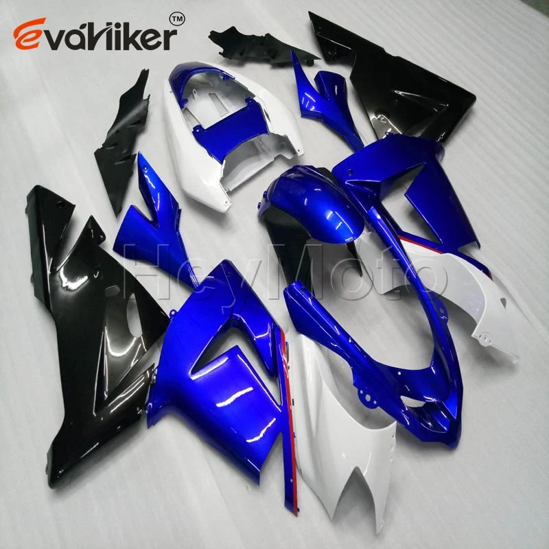 

Custom Motorcycle cowl for ZX-10R 2004-2005 ZX 10R 04 05 ABS plastic kit Motorcycle Fairing blue white