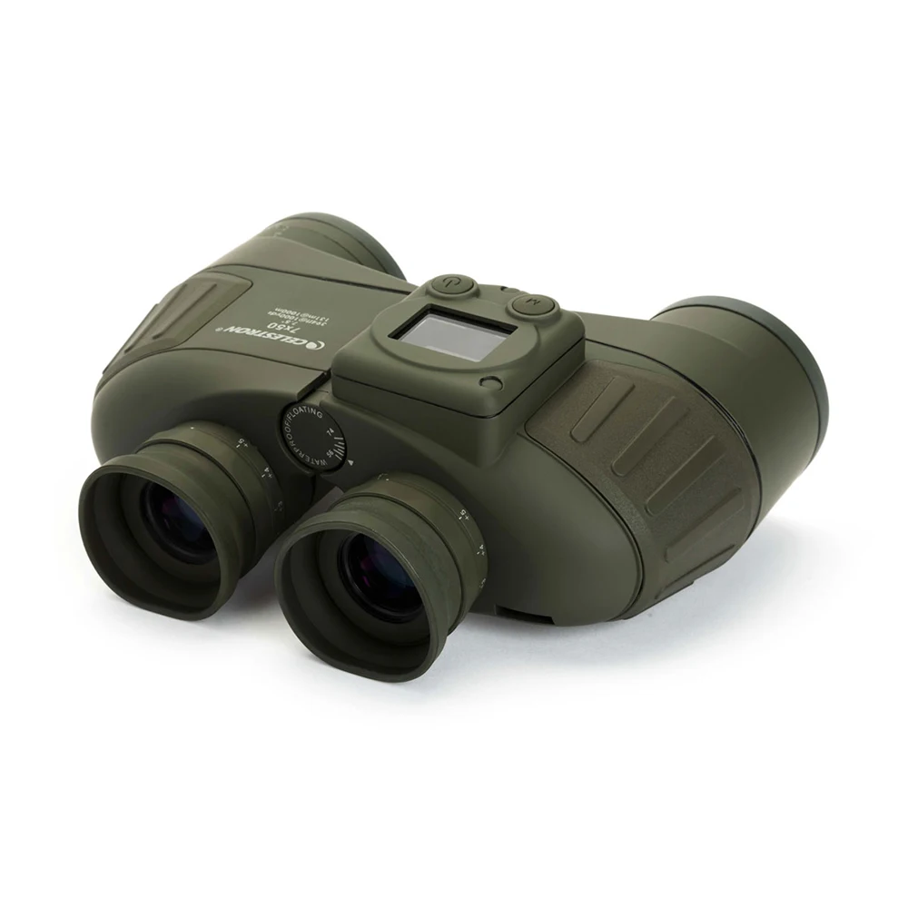 Celestron CAVALRY 7X50 Binocular WITH DIGITAL COMPASS & RETICLE Multi