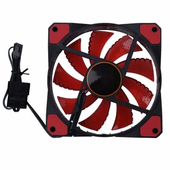 

120mm Dynamic LED Ultra Silent Computer PC Case Cooling Fan Chassis Fans 3 / 4Pin Plug Fans Cooler