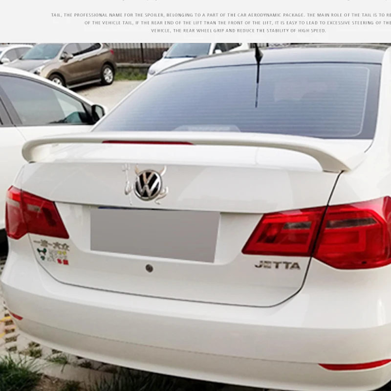 For VW Jetta ABS Material Car Rear Wing Primer Color For Volkswagen new