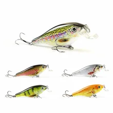 8.3 см/11.3 г высокое качество crankbait Жесткий Рыбалка Пластиковые приманки lifelike рыба приманка специальные кривая губа снасти иска воблер AH10