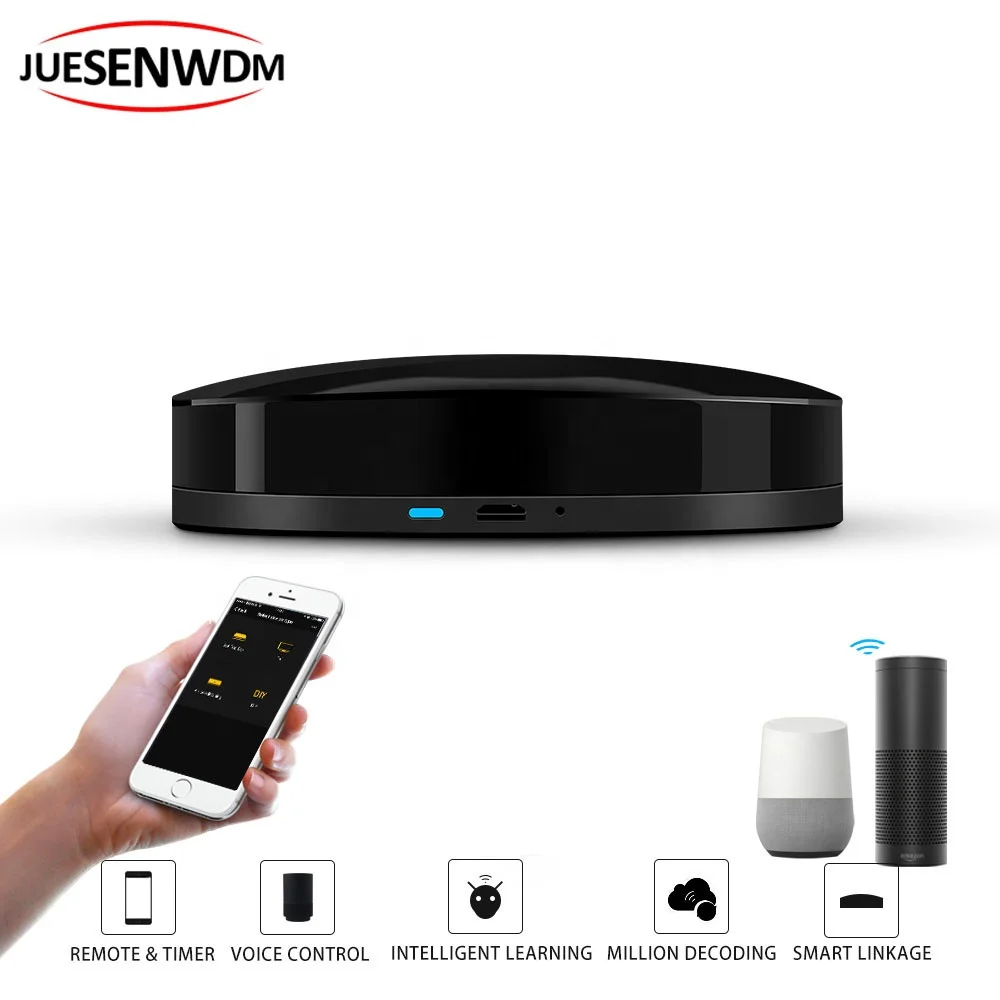 JUESENWDM WIFI IR RF 315MHz Smart Remote Controller for DIY Learning Computer TV Vedio Electric Curtain Lamp Smart Household