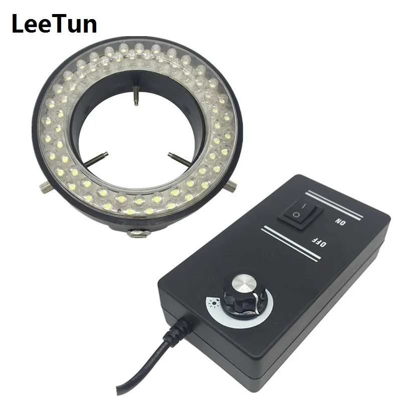 

Diameter 60mm Ring Light Source Infrared 850 / 940nm Microscope Illumination Adjustable LED Lamp for CCD Industrial Camera