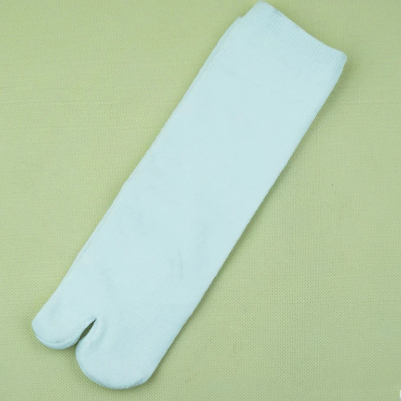 Мужские и женские летние носки унисекс из бамбукового волокна, с двумя пальцами, японские сандалии, носки с раздельным носком, черные, белые, кимоно, Вьетнамки