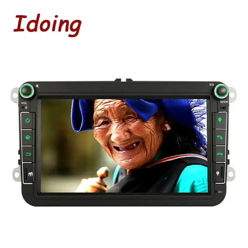 

Idoing 2G RAM Android Touch Screen 1024*600 2Din Steering-Wheel For VW/Skoda/Seat Car Multimedia TV Fast Boot Built-in 3G Dangle