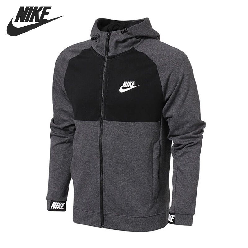 Оригинальный Новое поступление NIKE NSW AV15 Толстовка FZ FLC мужская куртка с капюшоном