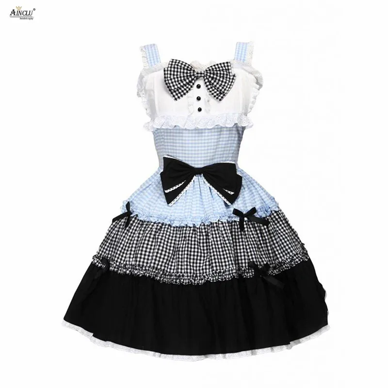 Ainclu Womens XS-XXL Cemavin Womens Multi Kleur Katoen Boog Leuke Icecream Lolita Jumper Rok voor Casual/Verjaardag/Party Ainclu Womens XS-XXL Cemavin Womens Multi Kleur Katoen Boog Leuke Icecream Lolita Jumper Rok voor Casual/Verjaardag/Party