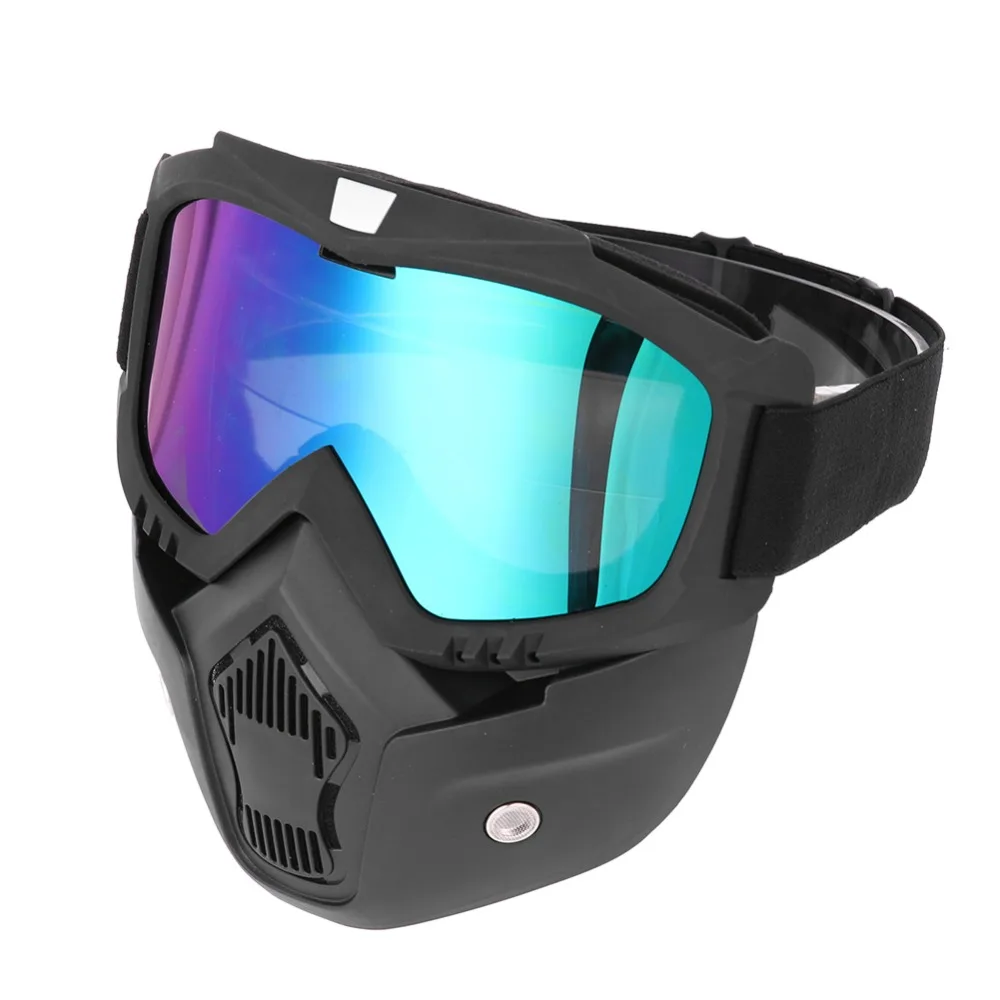 Men Women Ski Snowboard Mask Winter Ski Snowmobile Goggles Windproof