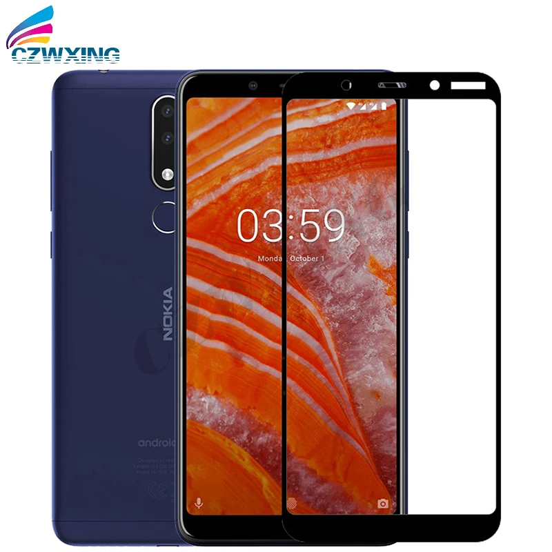 

Screen Protector For Nokia 3.1 Plus Tempered Glass Nokia 3.1 Plus TA-1104 TA-1113 TA-1115 TA-1118 TA-1125 Screen Protector