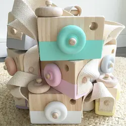 Милые деревянные камеры игрушки для детской комнаты декор предметы мебели подарок ребенку на день рождения в скандинавском европейском
