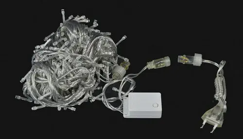 30 м 300LED лампа светодиодная гирлянда с 8 сверкающими режимами 220 в EU женский и