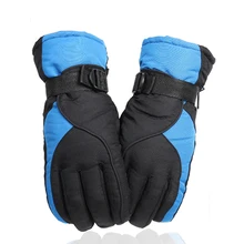 1 пара Открытый Водонепроницаемый лыжные перчатки Для мужчин Для женщин теплые Лыжный Спорт сноуборд перчатки снегоход мотоциклетные зимние
