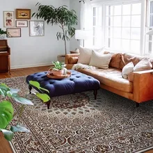 Большой размер персидский ковер, большой размер журнальный столик для гостиной ковер, американский стиль винтажный ковер для украшения дома