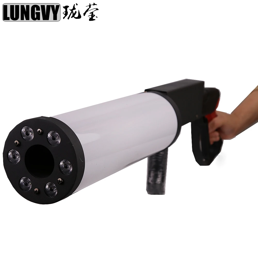 

Free Shipping Handhold Led Co2 Gun Rgb Party Led Dj Stage Co2 Jet Machine Blower For Led Stage Light Co2 Shoot 6-8 Meter
