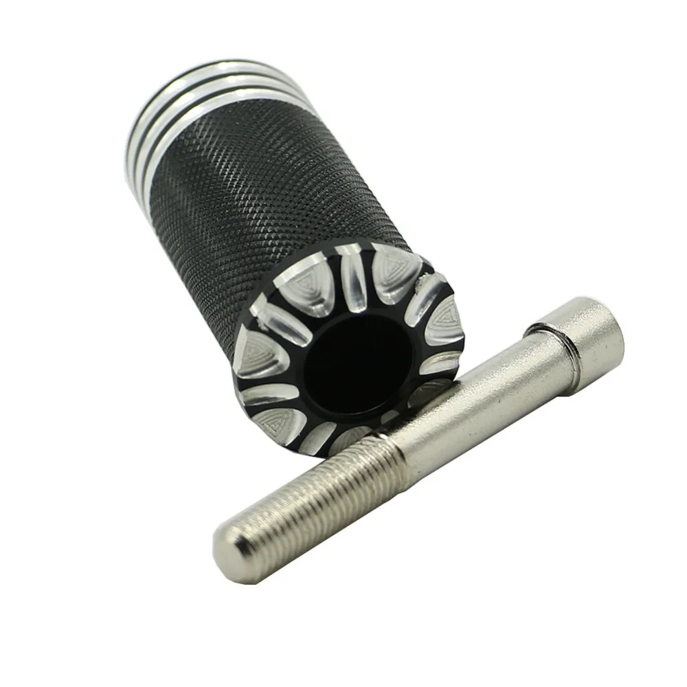 

For Harley Sportster 883 1200 Dyna Softail Tour Shift Shifter Foot Peg Rests Shift Lever Pad Shifter Peg Edge Cut Traction Gear