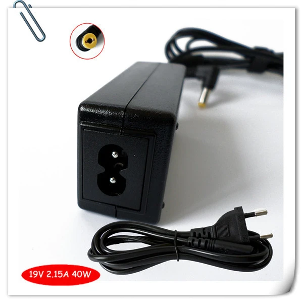 y enchufe para portátil Acer Aspire One, adaptador CA de Mini 40w con cable universal, compatible 725, 756, D270, novedad|ac adapter laptop adapterlaptop adapter - AliExpress