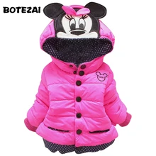 Baby kids coat for children children outerwear coats girls winter Minnie coat kids jackets casual baby