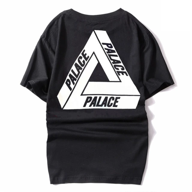 Hombres camisetas marca Crystal Palace ropa clasica triangulo Sport blanco manga corta de algodon de patinetas Streetwear camiseta AliExpress