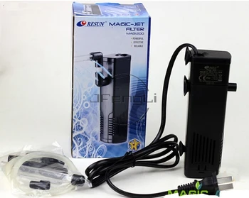 

Resun 5w MAGI-200 Aquarium Internal Filter For Turtle Fish Tank Low Water Add Oxygen
