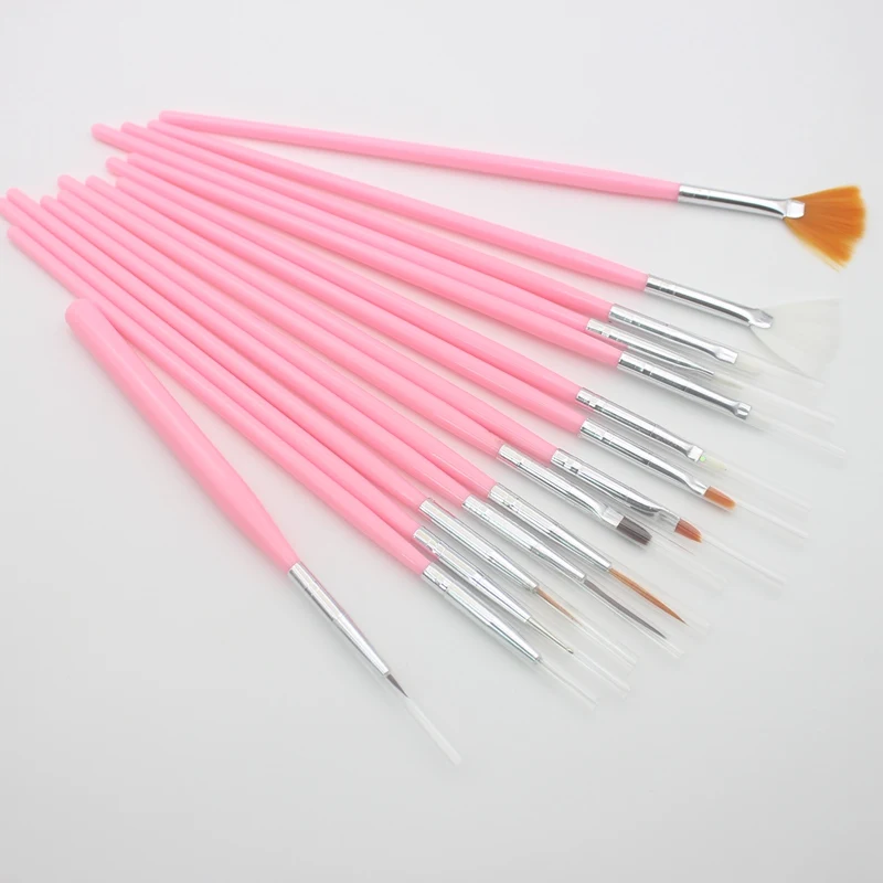 15 قطعة/المجموعة المهنية ألوان للوجه والجسم فرش النايلون الشعر اللوحة مسمار فرشاة مجموعة البلاستيك مقبض الرسم فرش أدوات الرسم كيت 15 قطعة/المجموعة المهنية ألوان للوجه والجسم فرش النايلون الشعر اللوحة مسمار فرشاة مجموعة البلاستيك مقبض الرسم فرش أدوات الرسم كيت