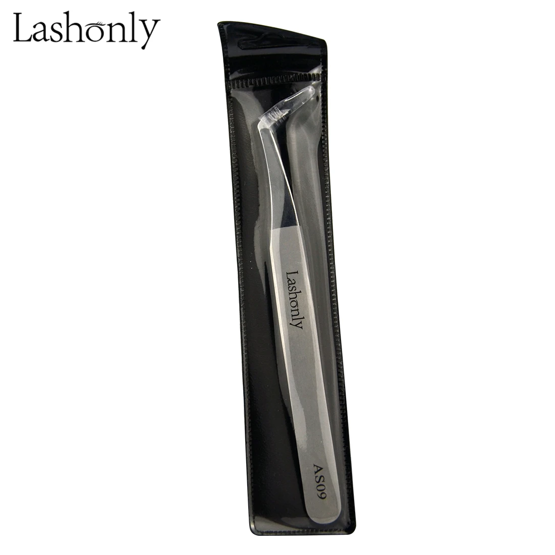 Пинцет для ресниц Lashonly AS09 объемный 3D 6D наращивания лучшее качество легкая