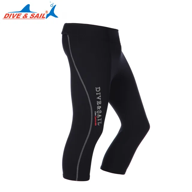 DIVE & SAIL Womens Wetsuits Capri Pants Premium Neoprene Diving